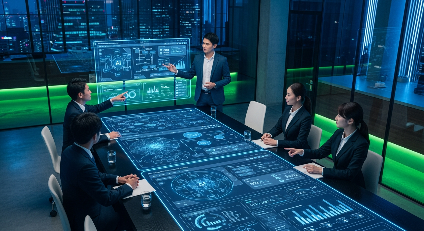 生成AI導入コンサルのイメージ