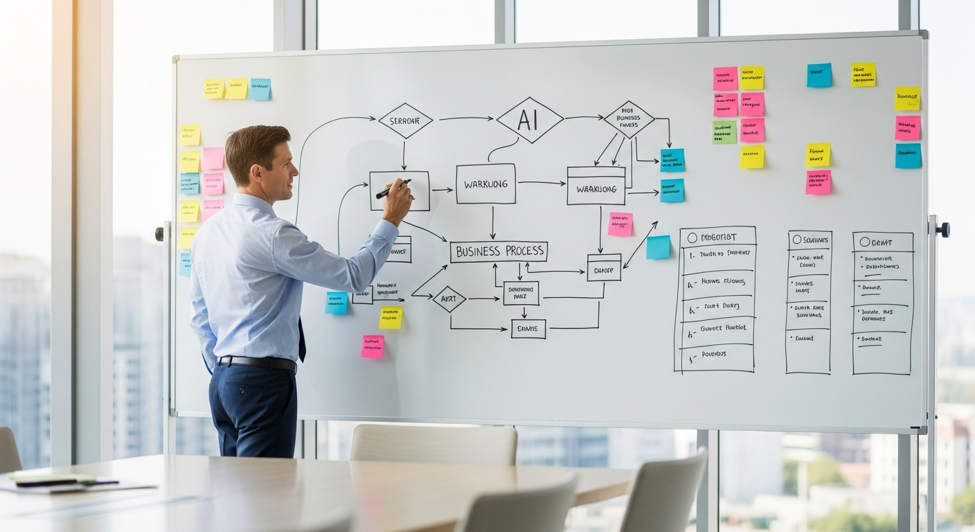 業務プロセス分析とAI導入計画
