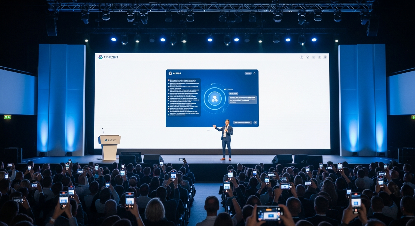 ライブAIデモで盛り上がる講演