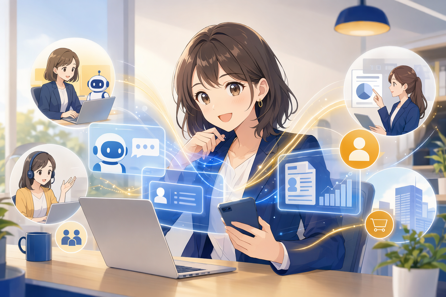 トレンド2 ｜ 生成AIの下流化：営業・カスタマーサポートへの波及