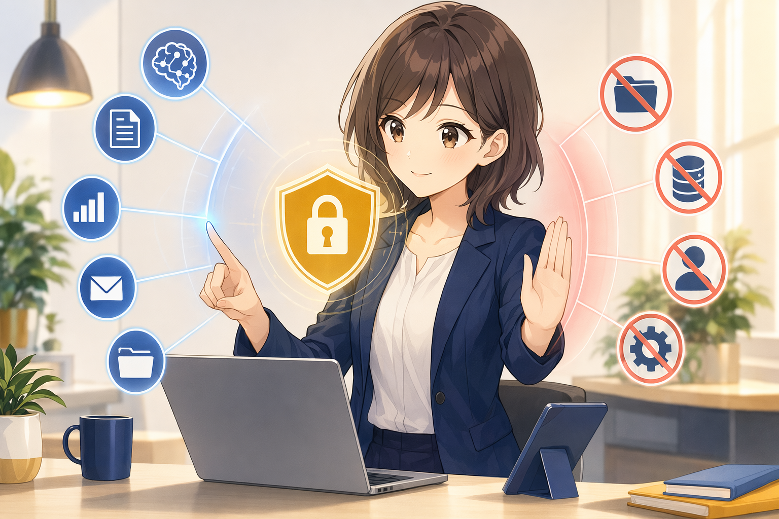 設計ポイント②：権限設計──エージェントに「できること」と「できないこと」を決める