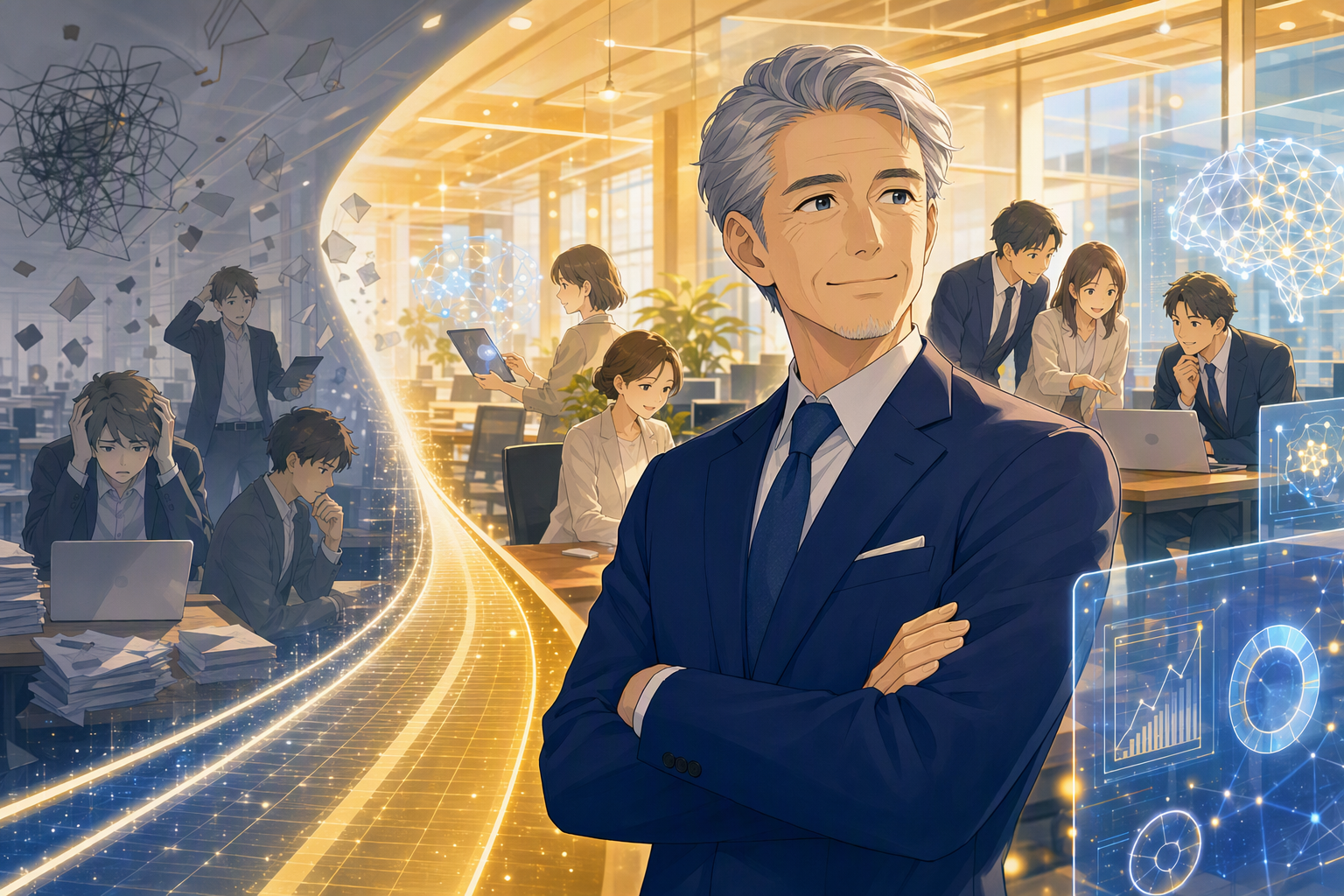 「AIリテラシー格差」が新たな競争軸に