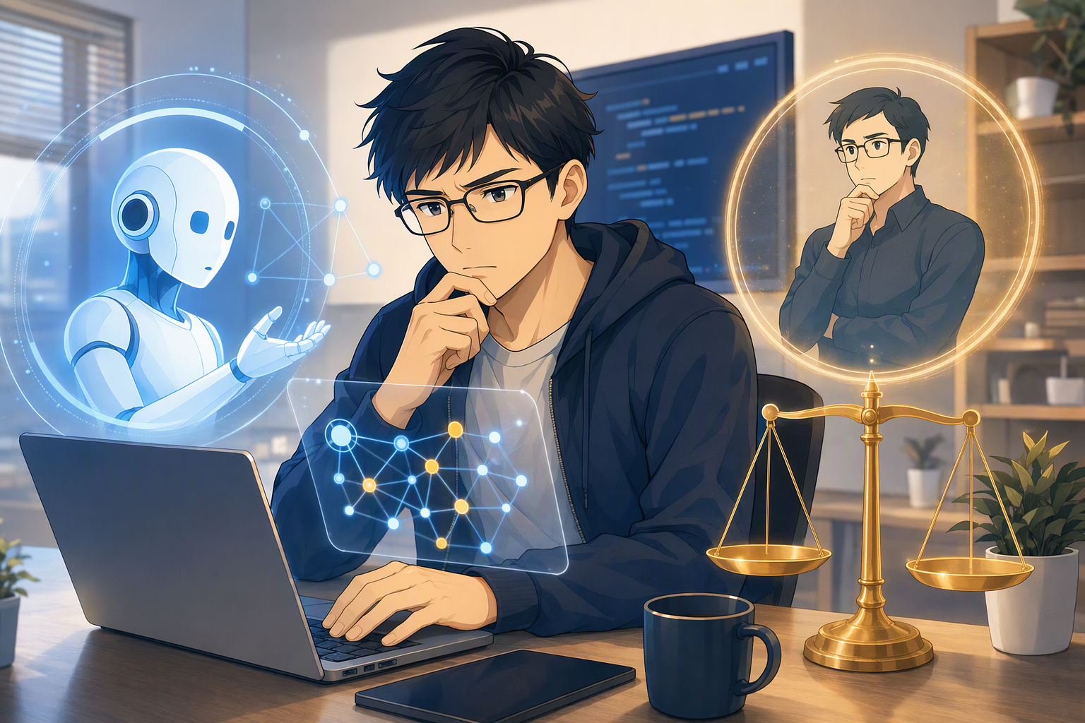 課題3:「AI頼み」の思考停止 ── 人間の判断力とのバランス