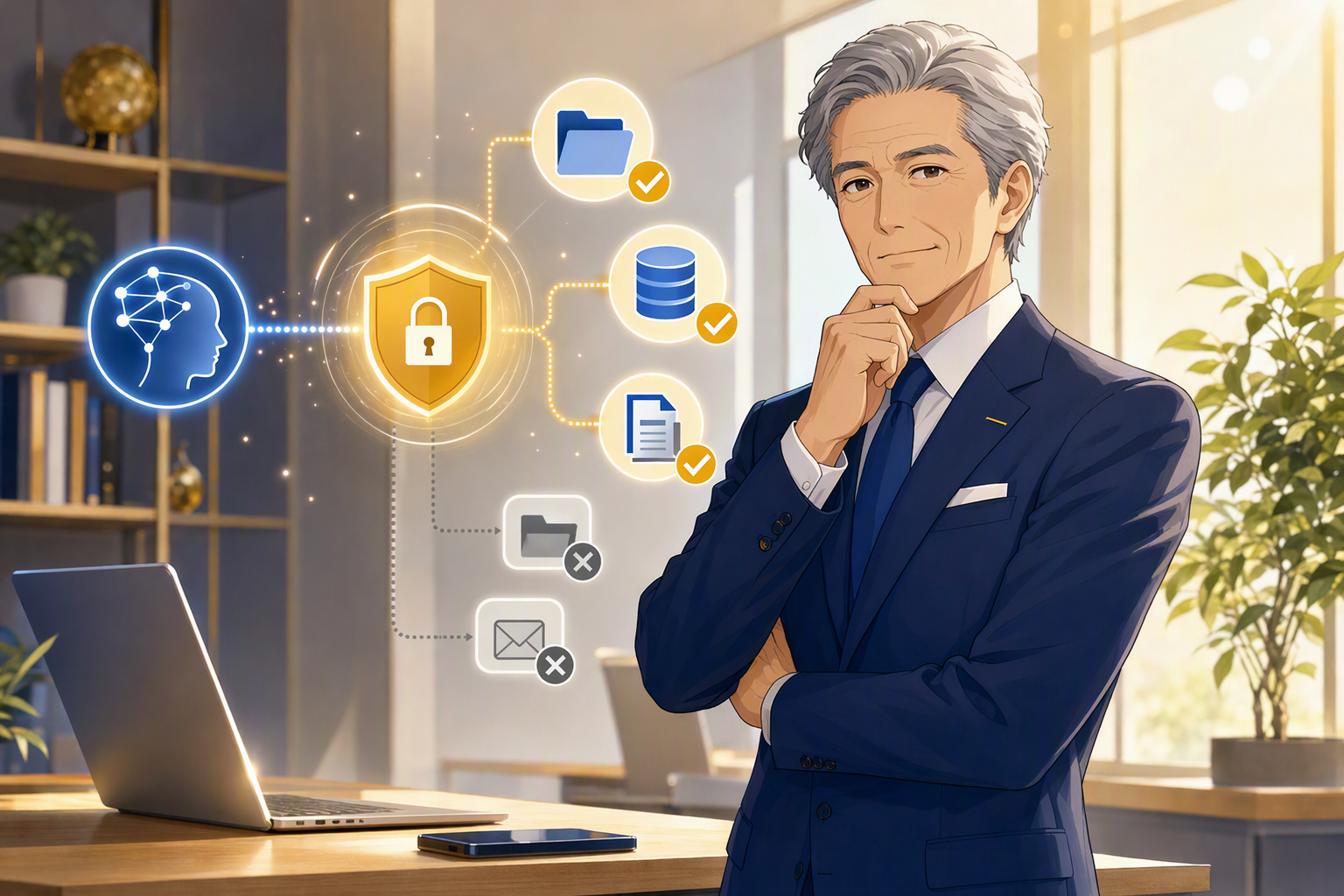ルール2：権限範囲──AIが「触れてよいデータ」を明確に制限する